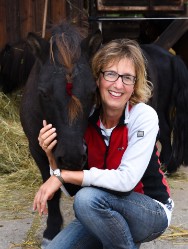 Blacky und Christine, Fun4Kids Ponyreiten mit Christine
